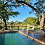 La piscina del Elephant Valley Lodge.