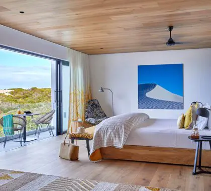 Vista desde una suite del Morukuru Beach Lodge.