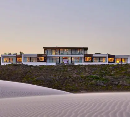 Exterior del Morukuru Beach Lodge.