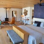 Interior de una suite del Morukuru Beach Lodge.