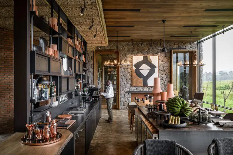 Lodge bar at Kwitonda.