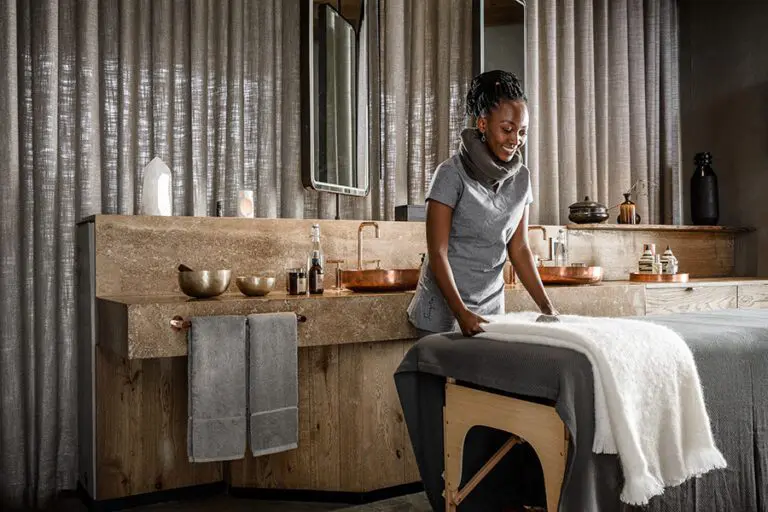 In room spa.