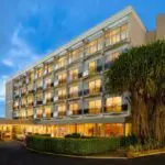 The famous ‘Hotel Rwanda’ is located in the heart of Kigali and offers breath-taking views of the surrounding hills.