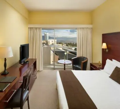 Rooms are elegant and comfortable, offering guests a relaxed atmosphere and fantastic views. 