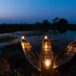 Descubra los rincones secretos de las recónditas vías fluviales del Delta a bordo de un mokoro.