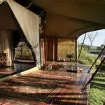 Your private nest is perched on the riverbank, with gorgeous views from its large veranda.
