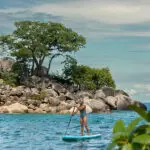 Stand up paddle board on the beaches of Likoma Island.
