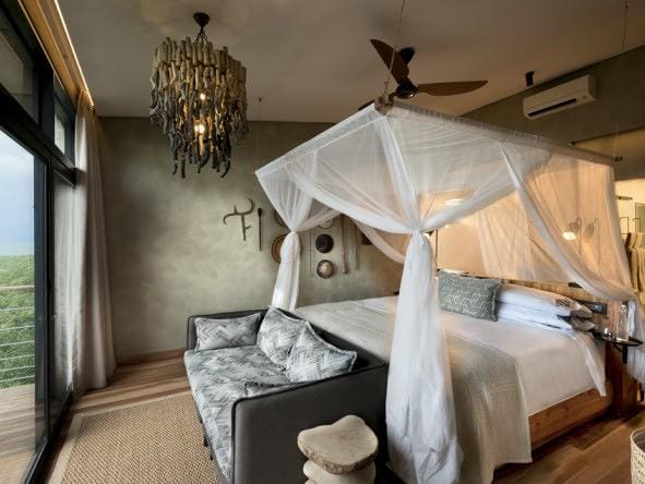 Enjoy the chic serenity of your luxurious suite while staying at Bumi Hills.