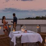 Cena con vistas.