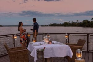 Cena con vistas.