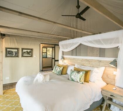 Fall asleep every night to the soothing lullaby of the Zambezi River.