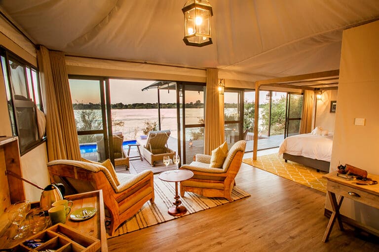 The lounge is perfect to unwind.