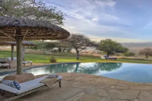 Soak up exceptional views from the poolside.