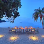 Rubondo Island Camp offers sensational beach dining.