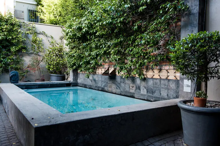 The swimming pool at Welgelegen.