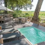 La piscina de Linyanti Ebony.