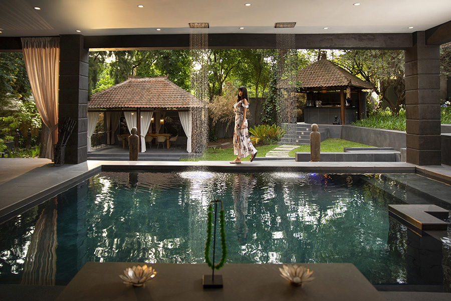 Spa at Fairlawns Boutique Hotel in Johannesburg, South Africa.