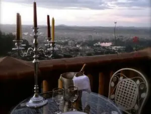 Uninterrupted view of the capital, Antananarivo.