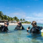 Actividad de buceo en Miavana.