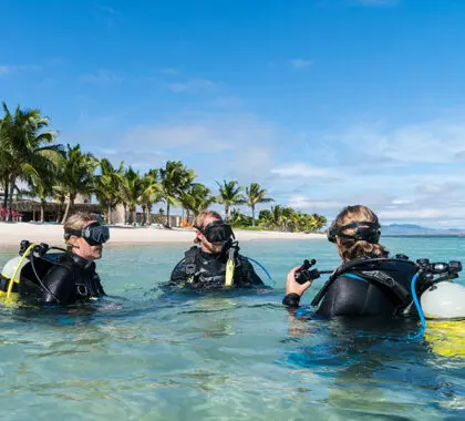 Scuba activity at Miavana.