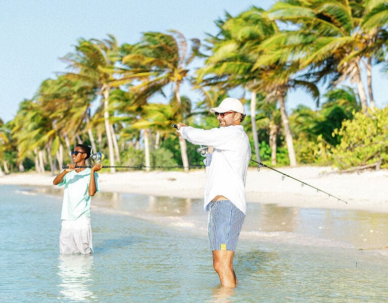 Fishing.
