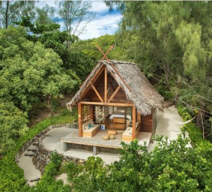 This Crusoe-chic hotel is situated on Tsarabanjina, a pristine islet in north-western Madagascar's Mitsio Archipelago. 