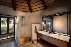 KhwaiBushCampamento-Baño-Habitación de lujo