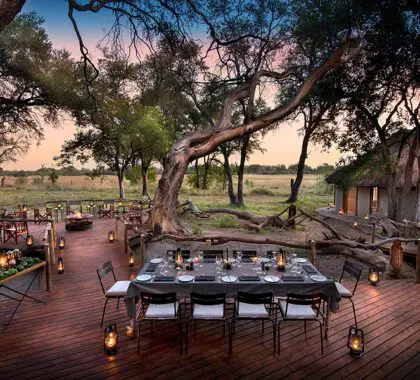 KhwaiBushCamp-Dining-Supper