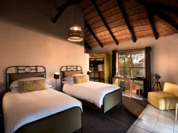 También hay chalés familiares.