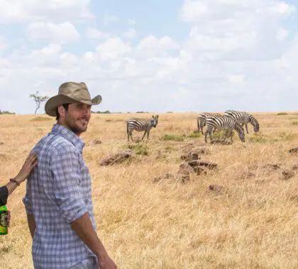 Walking safari.
