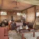 Recientemente reconstruido, el Somalisa Tented Camp ha mejorado su nivel de alojamiento hasta ofrecer comodidad y lujo absolutos.