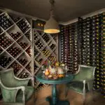 Cellar wine tasting.