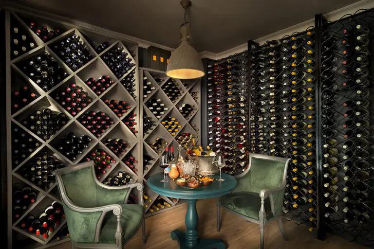 Cellar wine tasting.