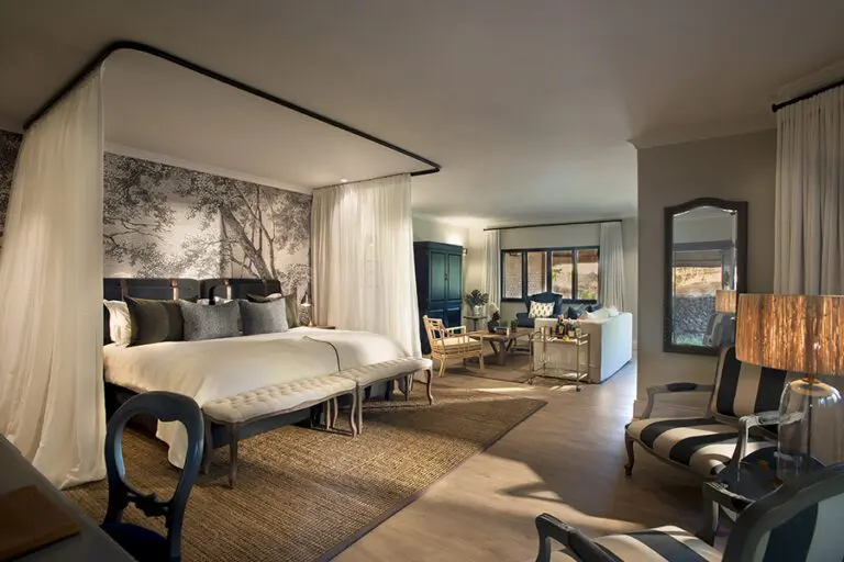 Luxurious and spacious suites.