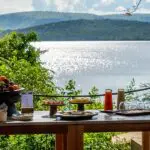 Cenar con vistas.