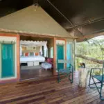 Exterior del Ongava Tented Camp.