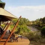 Sand River Masai Mara overlooks its namesake, the Sand River. 
