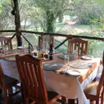 Dine on delicious international and African cuisine.