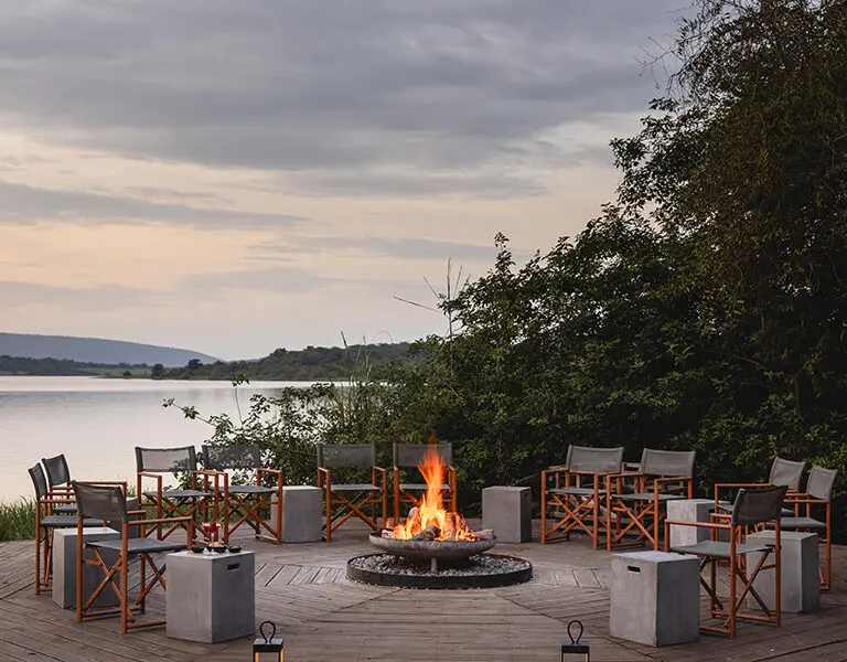 The boma at Magashi.