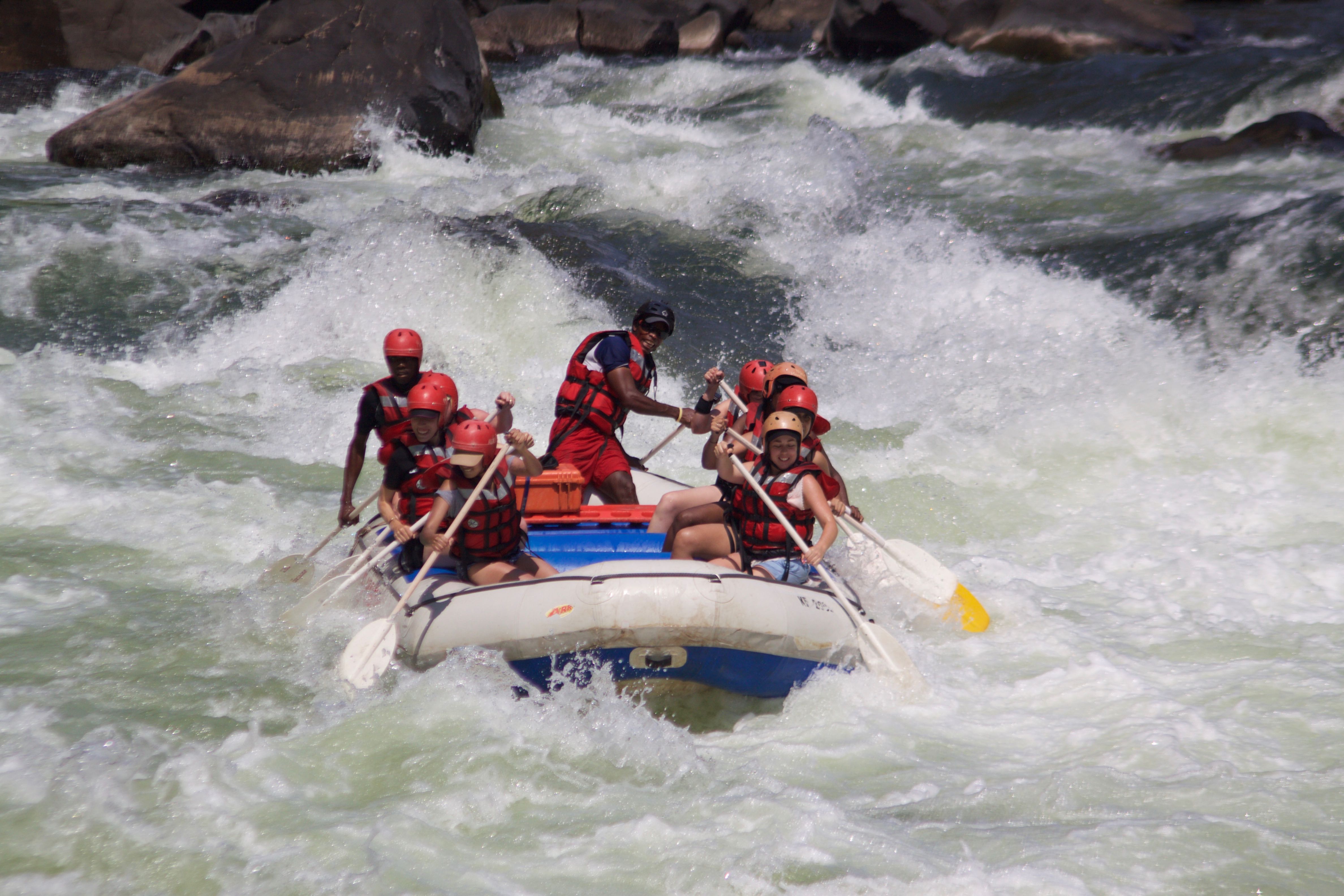 White-water rafting in Victoria Falls | Go2Africa