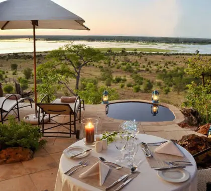 Dinner hosted at your private suite. 