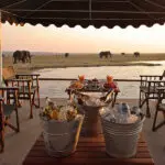 Un safari al atardecer por el río Chobe. 