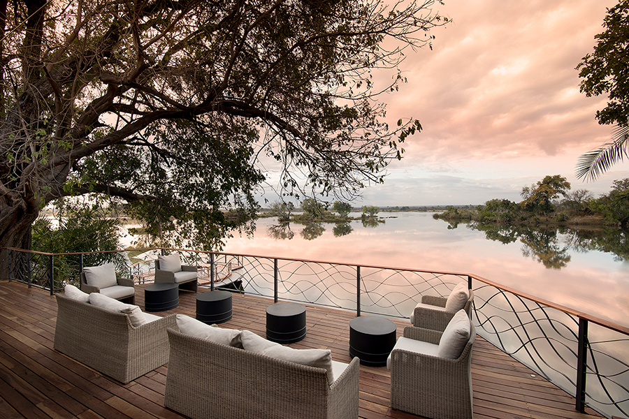 Views of the Zambezi River. 