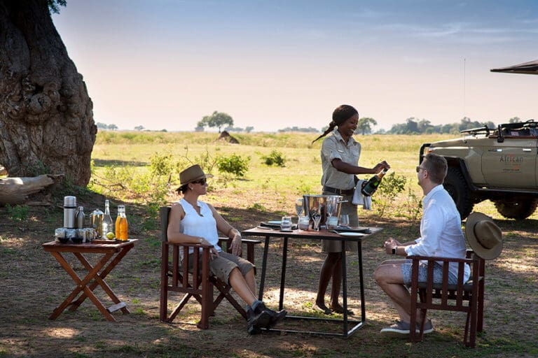Bush drinks.