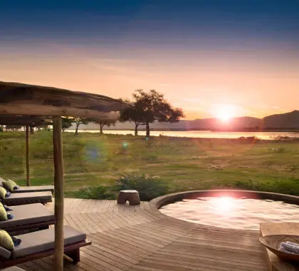 Piscina con vistas.