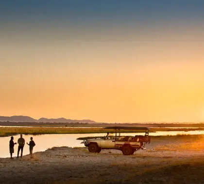 Bebidas al atardecer.