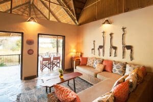 Unwind in the lounge at Chundukwa.