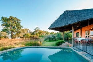 A dip in the swimming pool will provide much-welcomed refreshment.