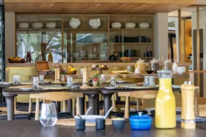 Breakfast is served | RockFig Safari Lodge