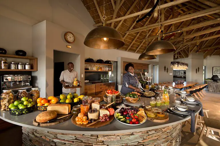 Delicious spread for breakfast.
